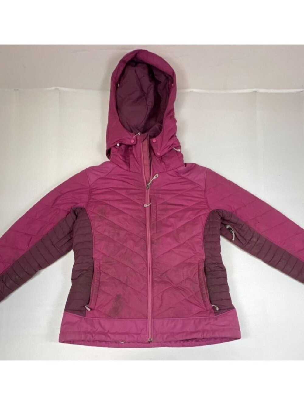 Vintage 2012 Patagonia Rubicon Rider Insulated Puffer Jacket Magenta Gorpcore L